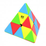Головоломка пірамідка QiYi Pyraminx QiMing V2 stickerless 174Q для новачків