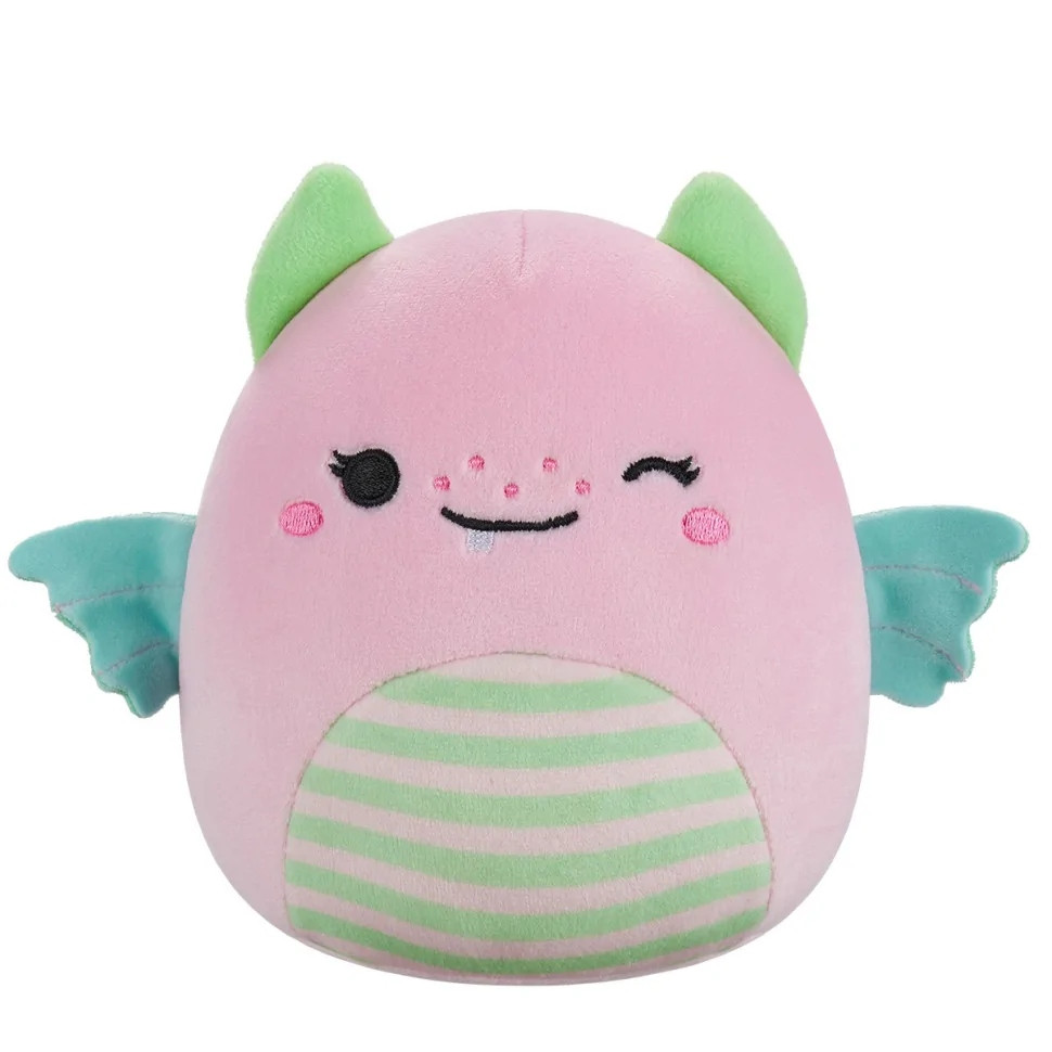 Детская мягкая игрушка Розовый дино Squishmallows SQER01180, 13 см опт, дропшиппинг