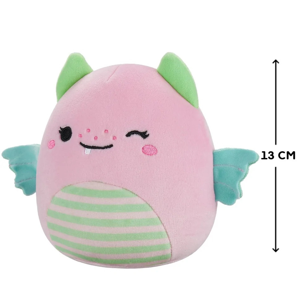 Детская мягкая игрушка Розовый дино Squishmallows SQER01180, 13 см опт, дропшиппинг