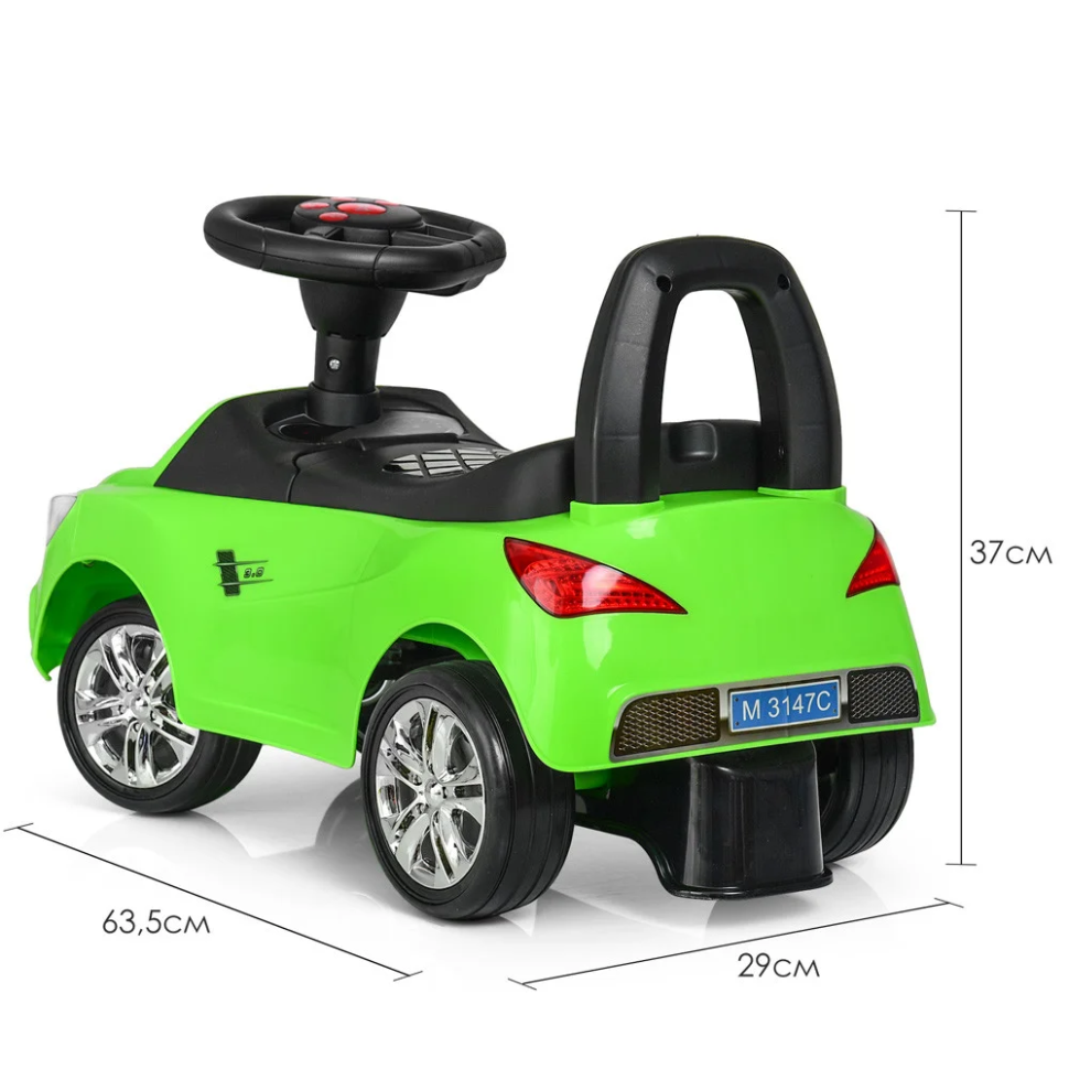 Каталка-толокар Bambi M 3147C-5 Зеленый музыкальный опт, дропшиппинг