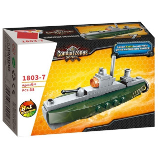 Конструктор Bambi 1803-1 военная техника, 38-62 детали