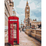 Картина по номерам "Символы Лондона" Brushme BS26716 40x50 см                             