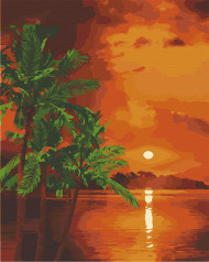 Картина по номерам. Art Craft "Вечер на Бали" 40х50 см 10571-AC