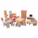 Домик с мебелью для кукол 1068 деревянный опт, дропшиппинг