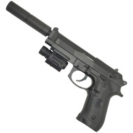 Детский игрушечный пистолет 218C, на пульках