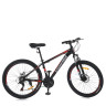 Велосипед MTB2602-2, 26 дюймів, алюмінієва рама 13 Shimano 21SP чорно-червоний - гурт(опт), дропшиппінг 