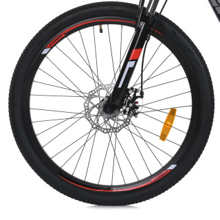 Велосипед MTB2602-2, 26 дюймов, алюминиевая рама 13 Shimano 21SP черно-красный