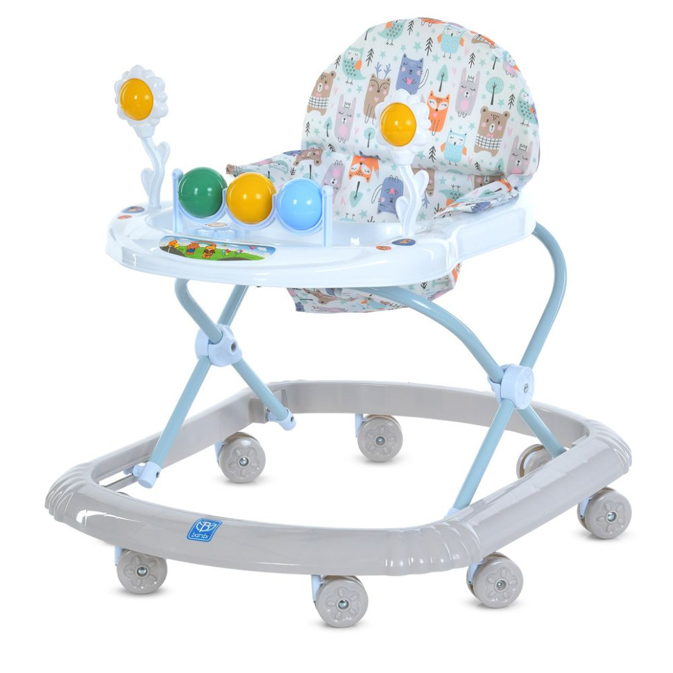 Детские Ходунки M 5033-1(Grey) с музыкой, колеса 8 шт опт, дропшиппинг