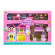 Игровой набор Кукольный домик Bambi WD-926-A-B мебель и 3 фигурки опт, дропшиппинг