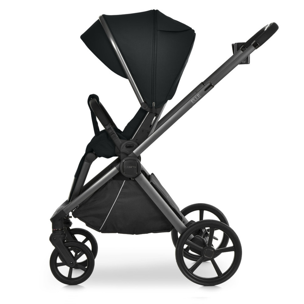 Коляска универсальная 2 в 1 ELLE ME 1221 Black опт, дропшиппинг