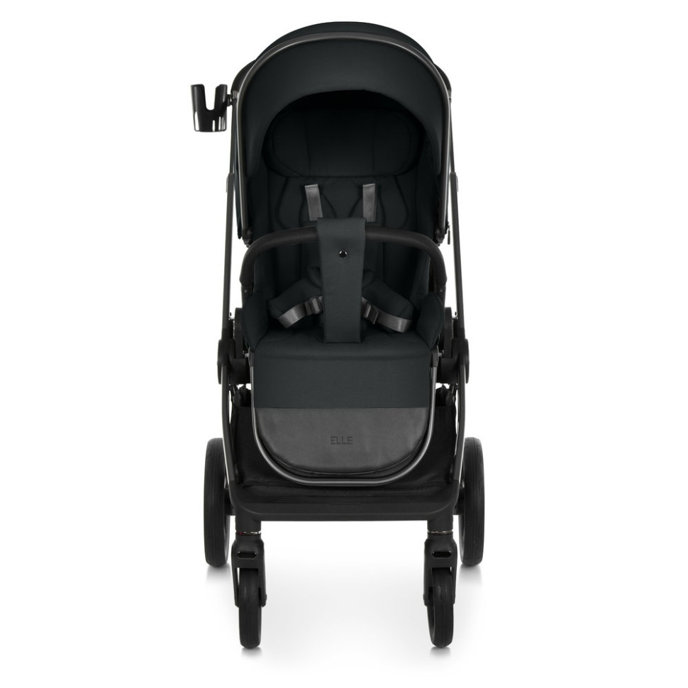 Коляска универсальная 2 в 1 ELLE ME 1221 Black опт, дропшиппинг