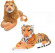 Мягкая игрушка Тигр, Лев, Пантера, Леопард MP 0304 для интерьера опт, дропшиппинг