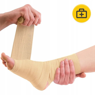 Когезионный эластичный бинт-бандаж Cohesive Bandage 4FIZJO P-5905973400855, 5 см x 4,5 м