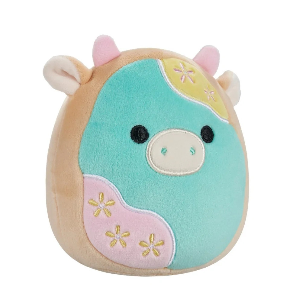 Дитяча м'яка іграшка Пастельна корівка Squishmallows SQER01183, 13 см - гурт(опт), дропшиппінг 