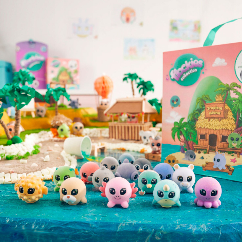 Коллекционная игрушка-фигурка Краб Карлос Flockies S2 FLO0414 опт, дропшиппинг