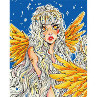 Картина по номерам "Сказочный ангел" KHO5085 40х50 см