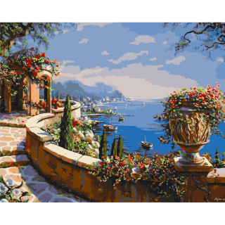 Картина по номерам "Яркий пейзаж" Art Craft 10612-AC 40х50 см