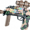 Автомат свето-звуковой HK MP7 в наборе с очками опт, дропшиппинг