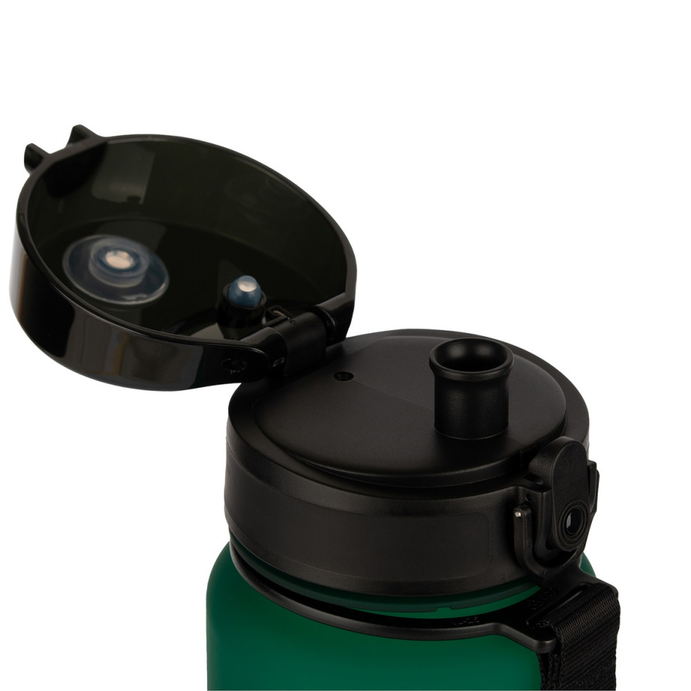 Бутылка для воды UZSPACE 3038(Dark-Green) 1000 мл, темно-зеленая опт, дропшиппинг