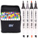 Набор скетч-маркеров 60 цветов BV800-60 в сумке опт, дропшиппинг
