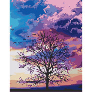 Картина по номерам без подрамника "Цветовое небо" Art Craft 11018-ACNF 40х50 см