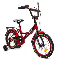 Велосипед детский 2-х колесный 16'' 211615 (RL7T) Like2bike Sky, бордовый, рама сталь, со звонком