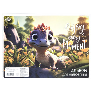 Альбом для рисования "Enjoy every moment" Brisk САВ-1/271-7 А4, 20 листов на пружине