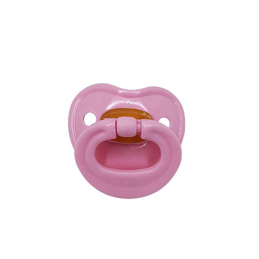 Дитяча пустушка латексна MGZ-0550(Pink) від 6 місяців - гурт(опт), дропшиппінг 