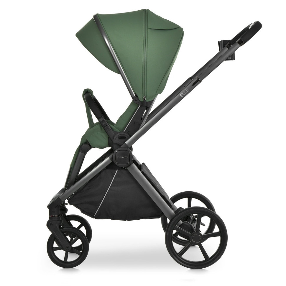Коляска универсальная 2 в 1 ELLE ME 1221 Green опт, дропшиппинг