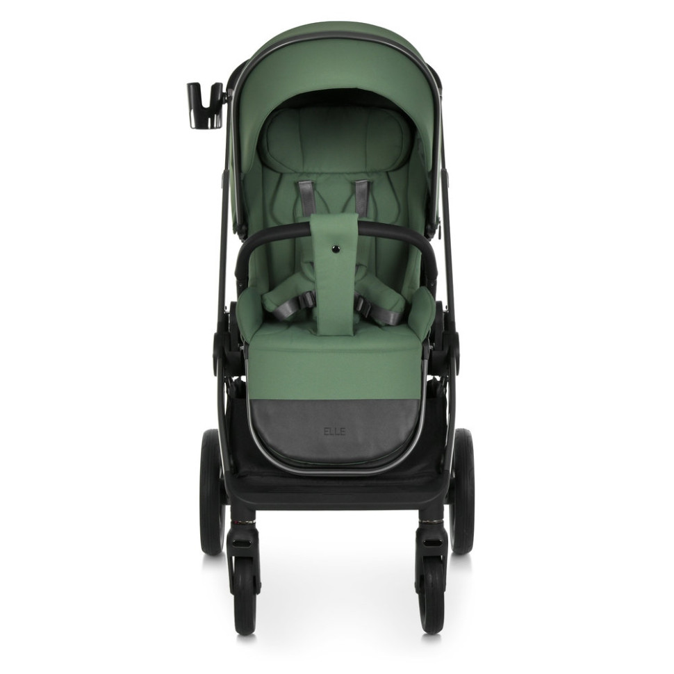 Коляска универсальная 2 в 1 ELLE ME 1221 Green опт, дропшиппинг