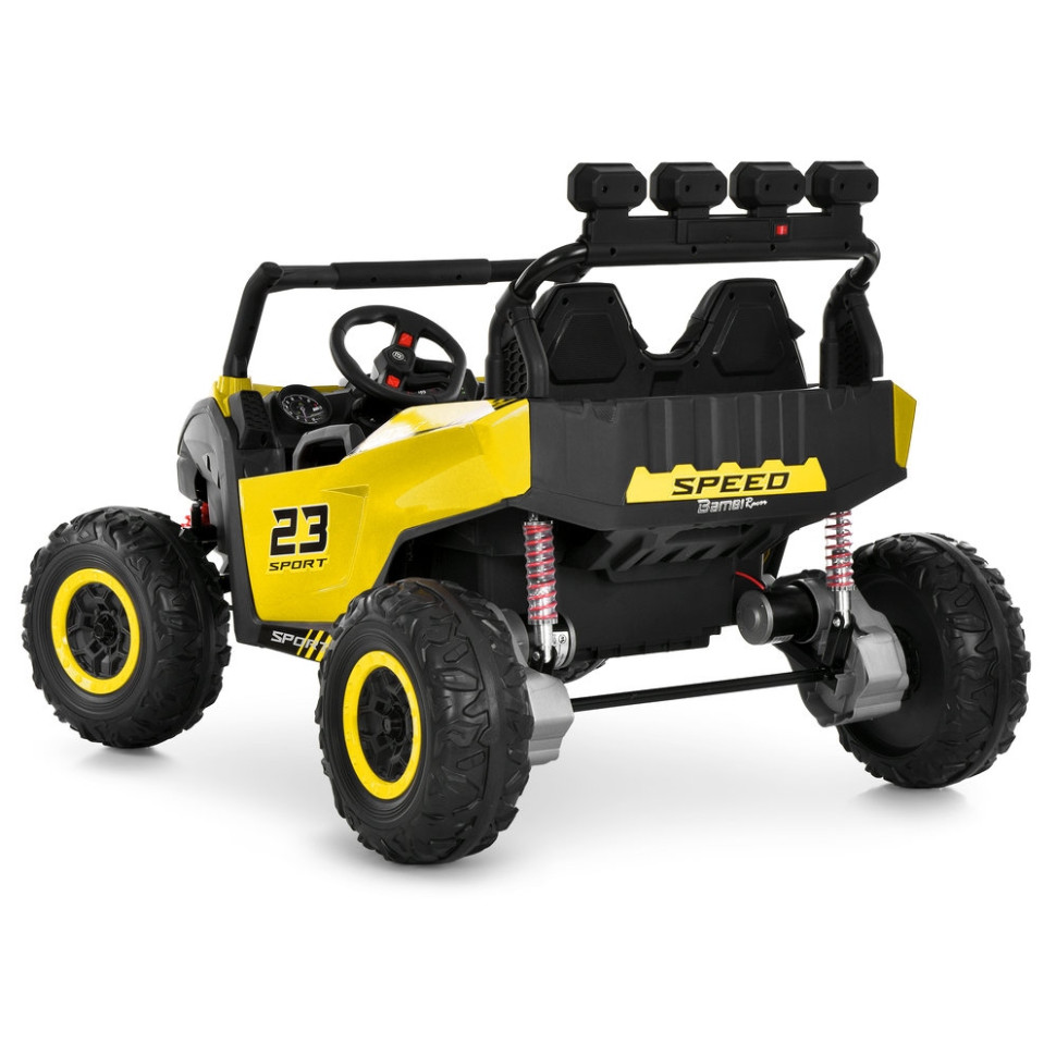 Дитячий електромобіль Джип M 6373EBLR-6(24V) до 50 кг - гурт(опт), дропшиппінг 