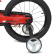 Велосипед дитячий LANQ WLN1650D-3N 16 дюймів, червоний - гурт(опт), дропшиппінг 