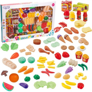 Детский набор продуктов "Food play set" XG120-1, 120 элементов