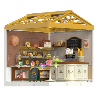 Конструктор-румбокс "Пекарня" Mini House 8011-MH, серии "Интерьер", 87 деталей