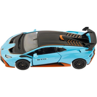 Детская автомодель "Lamborghini Huracan STO" Rastar 64300 голубой, масштаб 1:32