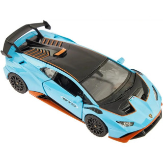 Детская автомодель "Lamborghini Huracan STO" Rastar 64300 голубой, масштаб 1:32
