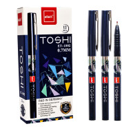 Ручка масляная TOSHI "Сello" CL1902-12 синяя, упаковка 12 шт
