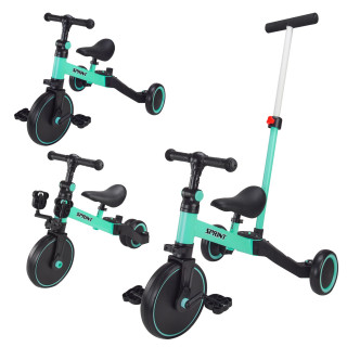 Велосипед 3-х колісний Sprint TR2452 бірюзовий