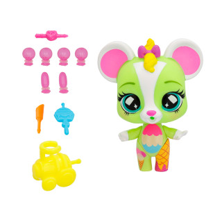 Игровой набор Мышонок Молли Bubiloons 85619 фигурка, аксессуары, шарики
