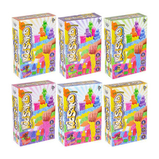 Кинетический песок "KidSand" KS-04-10U-15U коробка 1000 гр