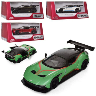 Колекційна іграшкова машинка Aston Martin Vulcan KT5407FW інерційна 