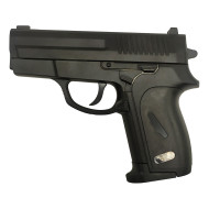 Пистолет ZM01-B, черный, с пульками, металический