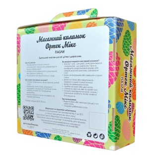 Массажный коврик "Пазлы Микс" 09224, 8 элементов