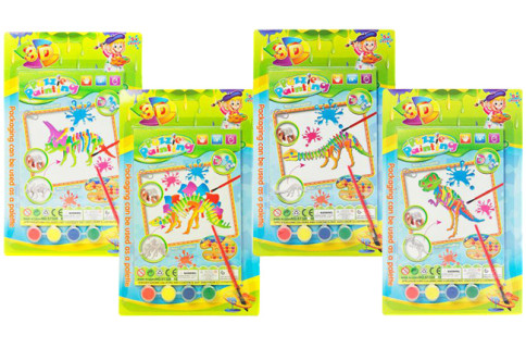 3D Раскраска на планшетке ST320A9-A12 с красками