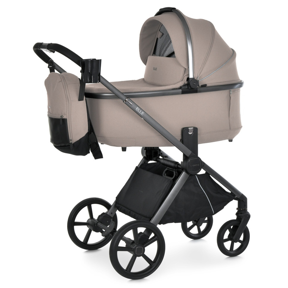Коляска универсальная 2 в 1 ELLE ME 1221 Beige опт, дропшиппинг