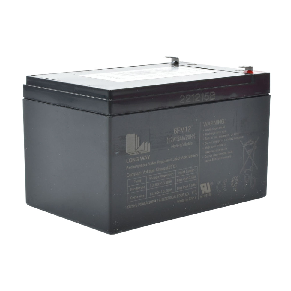 Аккумуляторная батарея универсальная LONG WAY 12V12Ah-BATTERY опт, дропшиппинг