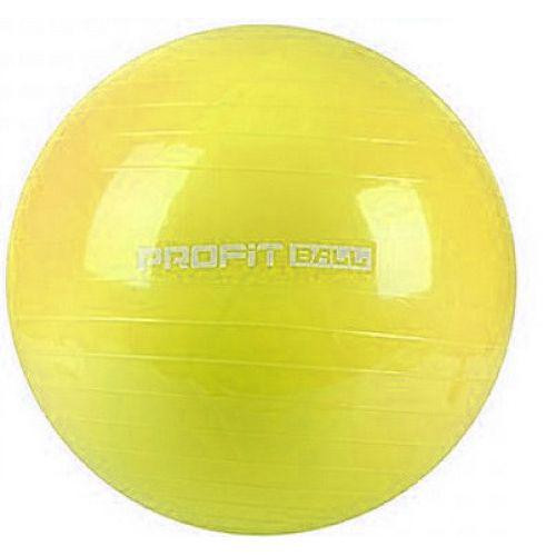 Фитбол мяч для фитнеса Profit 75 см. MS 0383 (Желтый)