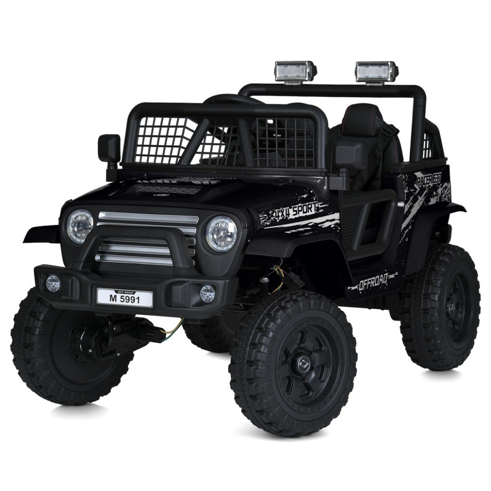 Дитячий електромобіль Джип M 5991EBLR-2(24V) до 50 кг - гурт(опт), дропшиппінг 