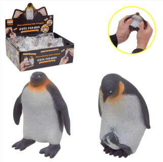 Детская игрушка тянучка-антистресс "Пингвин" K5904, размер 9 см
