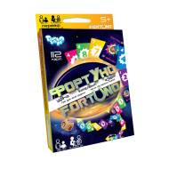 Развивающая настольная игра "ФортУно" UF-03-01U 112 карточек и кубик